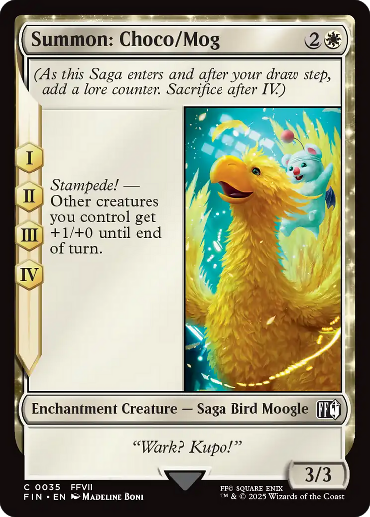 Summon: Choco/Mog [FINAL FANTASY] | Eastridge Sports Cards & Games
