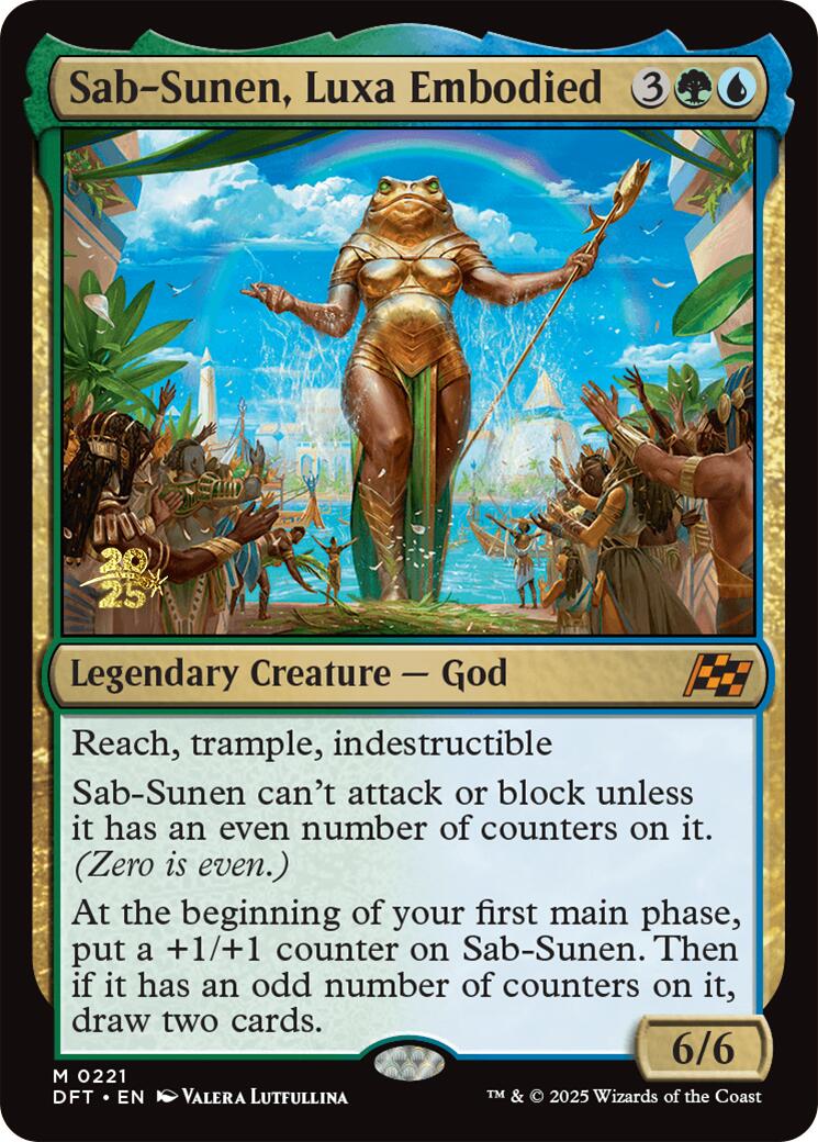 Sab-Sunen, Luxa Embodied [Aetherdrift Prerelease Promos] | Eastridge Sports Cards & Games