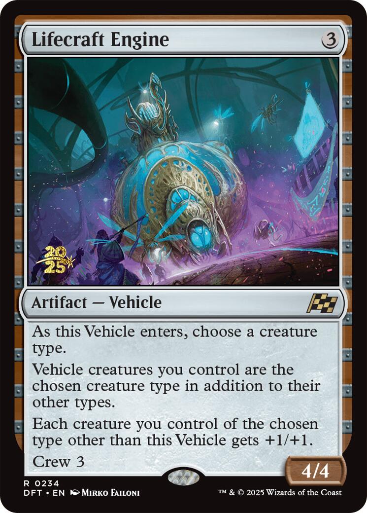 Lifecraft Engine [Aetherdrift Prerelease Promos] | Eastridge Sports Cards & Games