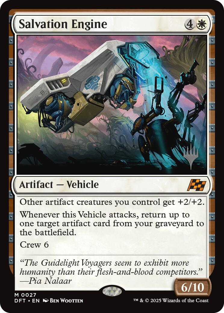 Salvation Engine [Aetherdrift Promos] | Eastridge Sports Cards & Games