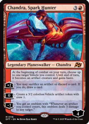 Chandra, Spark Hunter (Promo Pack) [Aetherdrift Promos] | Eastridge Sports Cards & Games