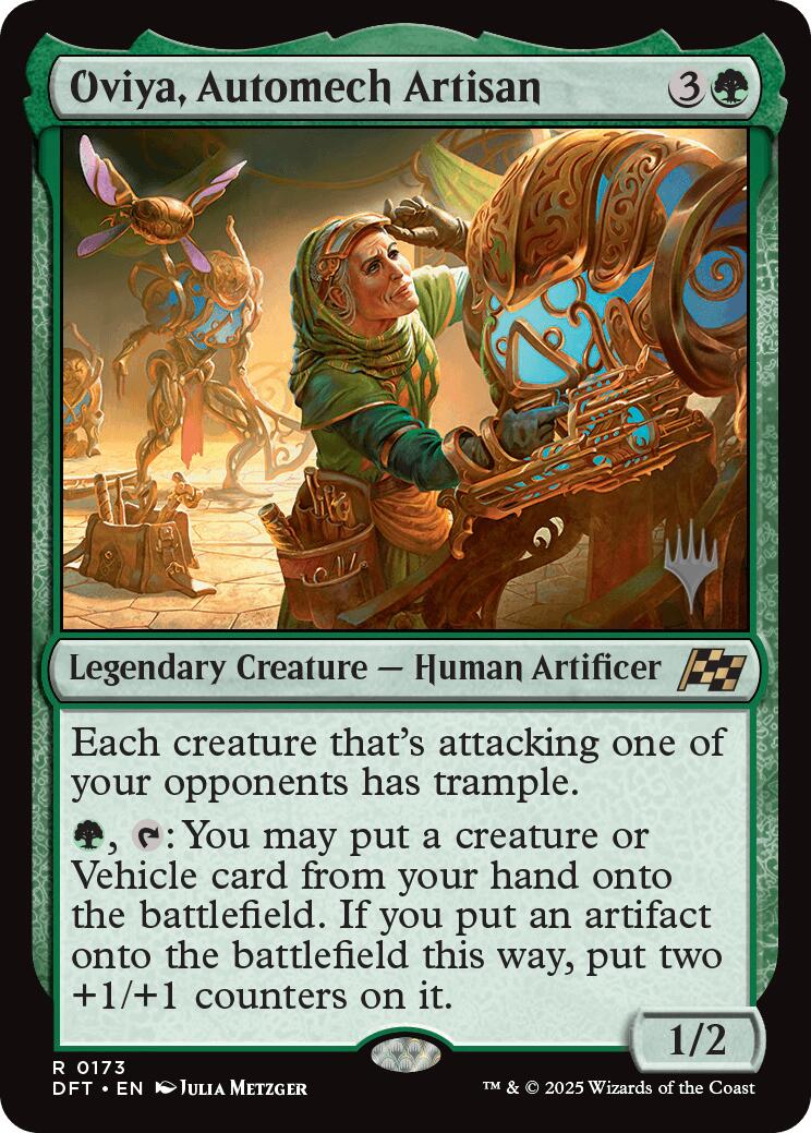 Oviya, Automech Artisan [Aetherdrift Promos] | Eastridge Sports Cards & Games