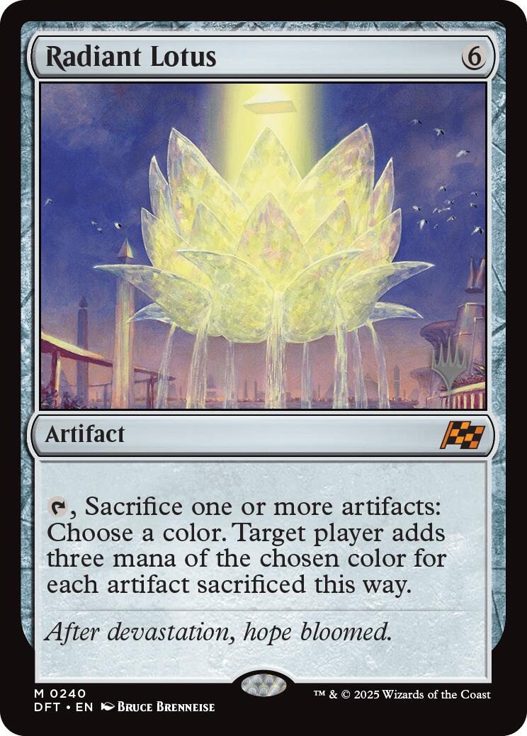 Radiant Lotus [Aetherdrift Promos] | Eastridge Sports Cards & Games