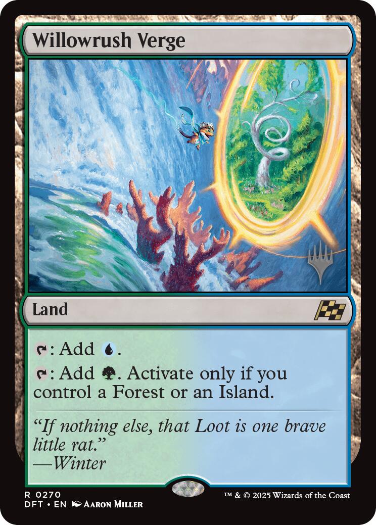 Willowrush Verge [Aetherdrift Promos] | Eastridge Sports Cards & Games