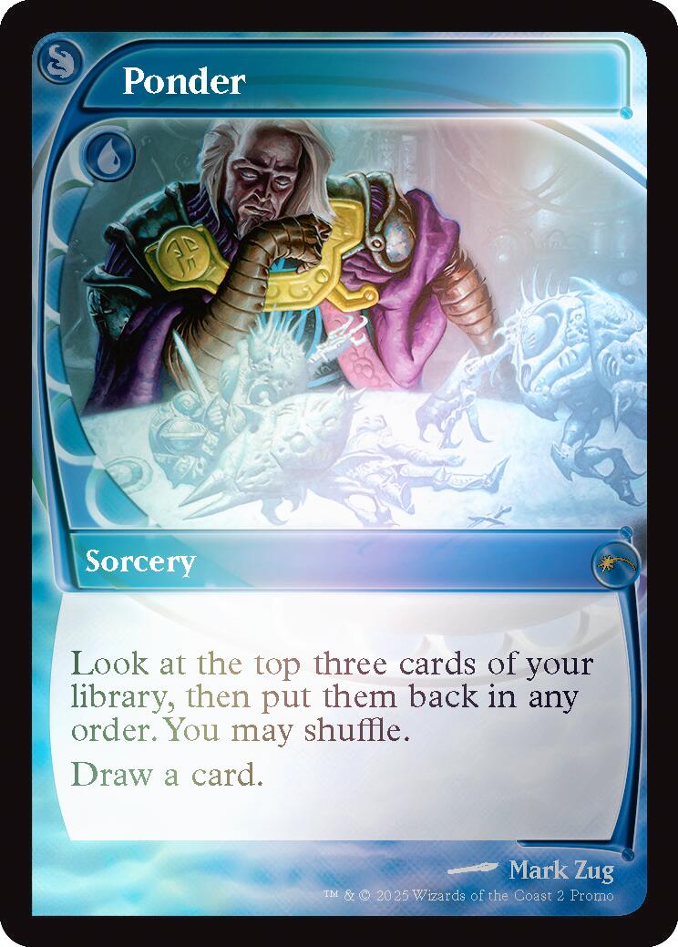 Ponder (Future Sight) [MagicFest 2025] | Eastridge Sports Cards & Games