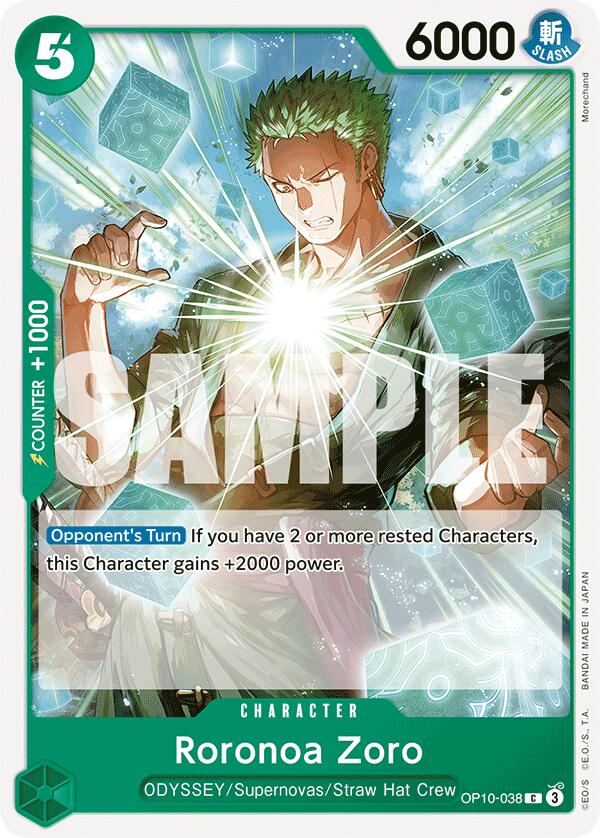 Roronoa Zoro (038) [Royal Blood] | Eastridge Sports Cards & Games