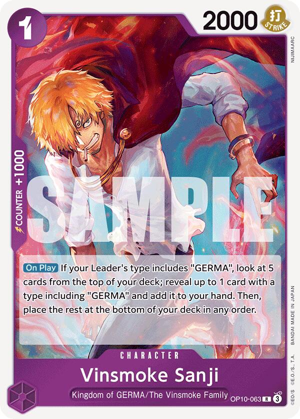 Vinsmoke Sanji [Royal Blood] | Eastridge Sports Cards & Games