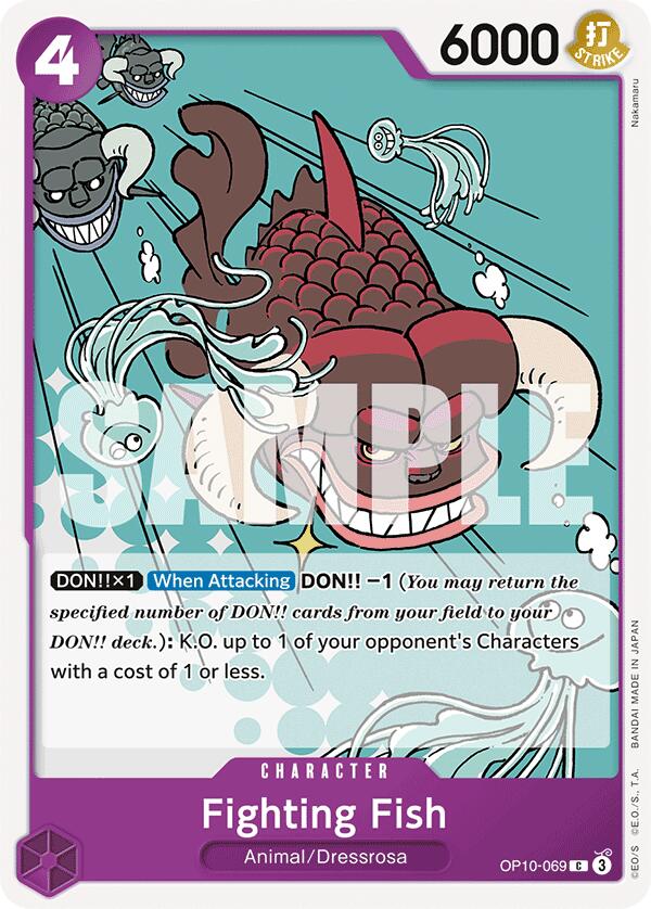Fighting Fish [Royal Blood] | Eastridge Sports Cards & Games