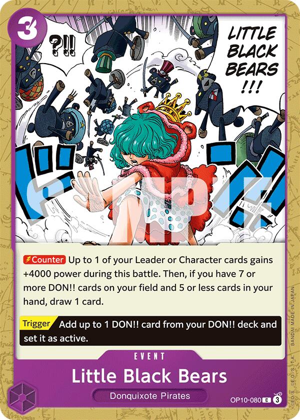 Little Black Bears [Royal Blood] | Eastridge Sports Cards & Games