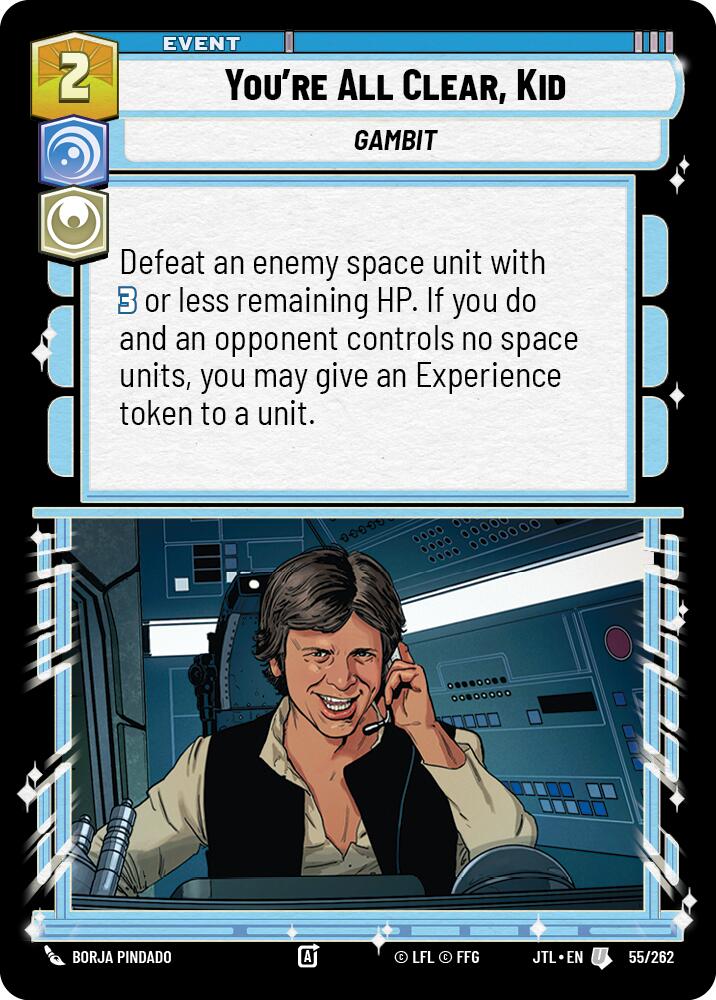 You're All Clear, Kid (055/262) (055/257) [Jump to Lightspeed] | Eastridge Sports Cards & Games