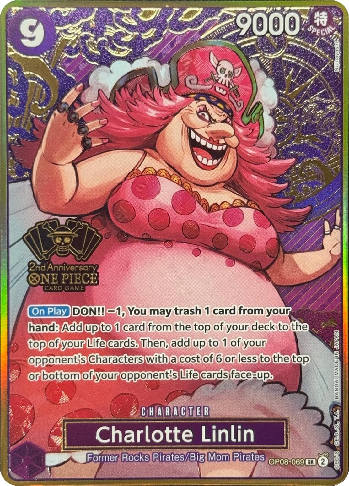 Charlotte Linlin (Japanese Version 2nd Anniversary Set) [One Piece Promotion Cards] | Eastridge Sports Cards & Games