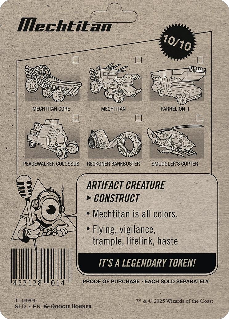 Mechtitan Token [Secret Lair Drop Series] | Eastridge Sports Cards & Games