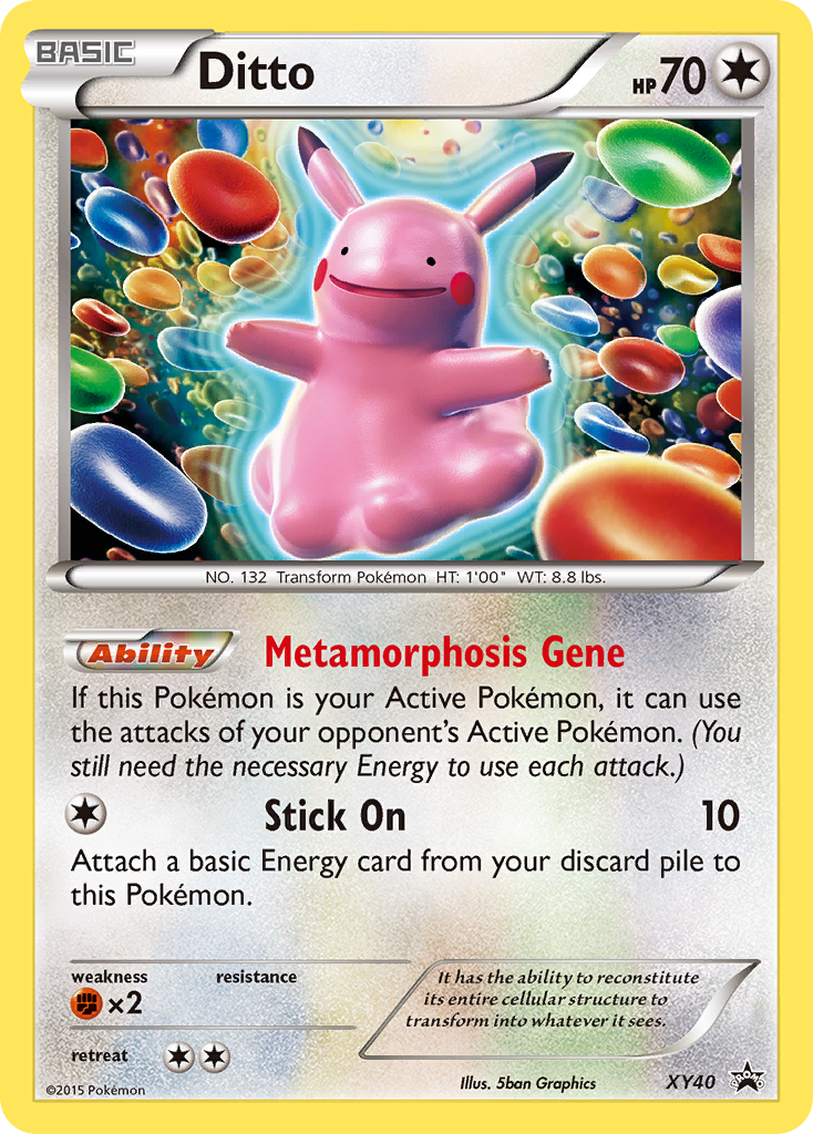 Ditto (XY40) [XY: Black Star Promos] | Eastridge Sports Cards & Games