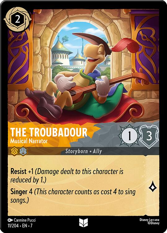 The Troubadour - Musical Narrator (11/204) [Archazia's Island] | Eastridge Sports Cards & Games