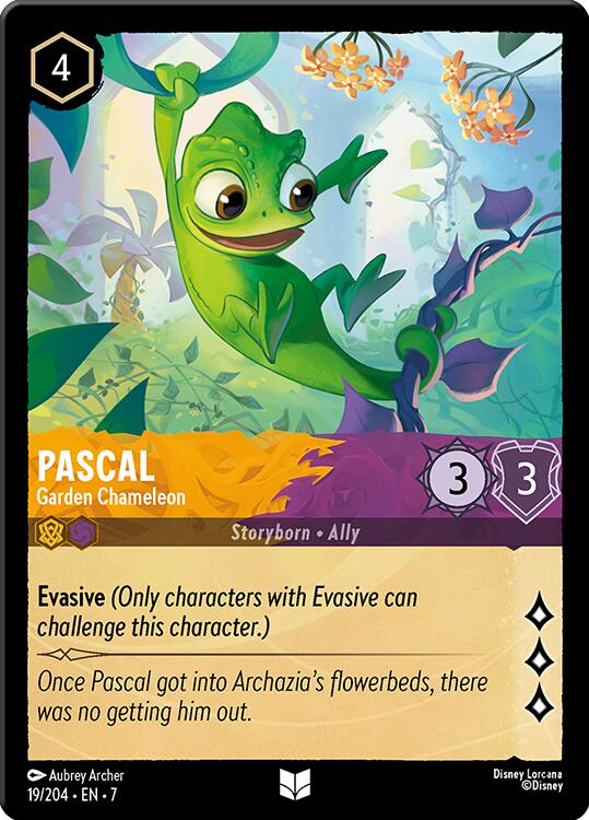 Pascal - Garden Chameleon (19/204) [Archazia's Island] | Eastridge Sports Cards & Games