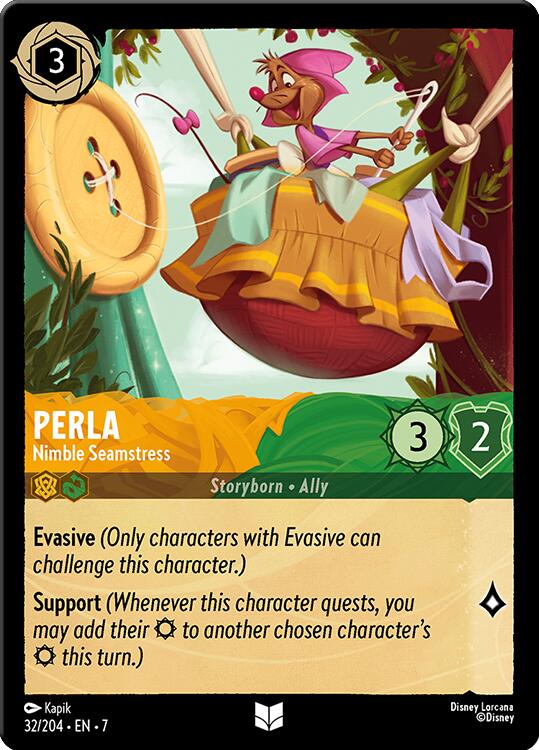 Perla - Nimble Seamstress (32/204) [Archazia's Island] | Eastridge Sports Cards & Games