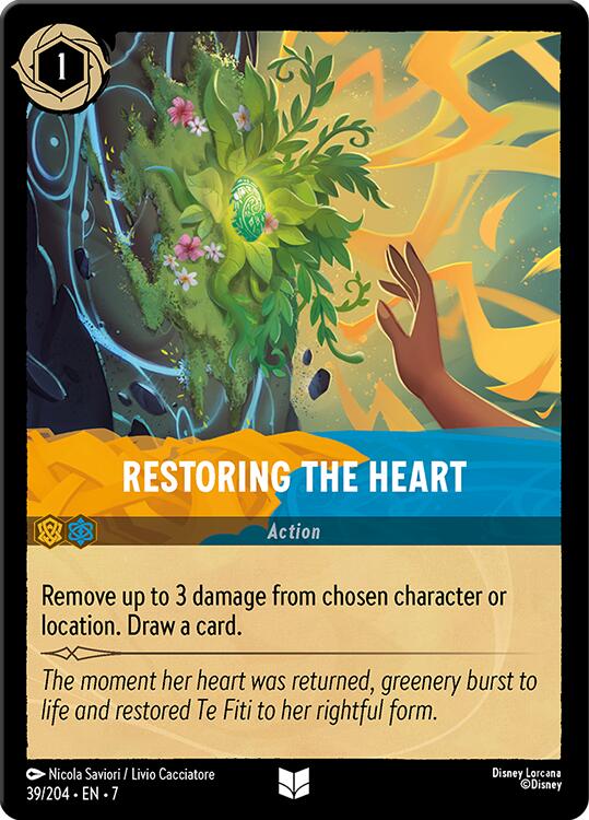 Restoring the Heart (39/204) [Archazia's Island] | Eastridge Sports Cards & Games