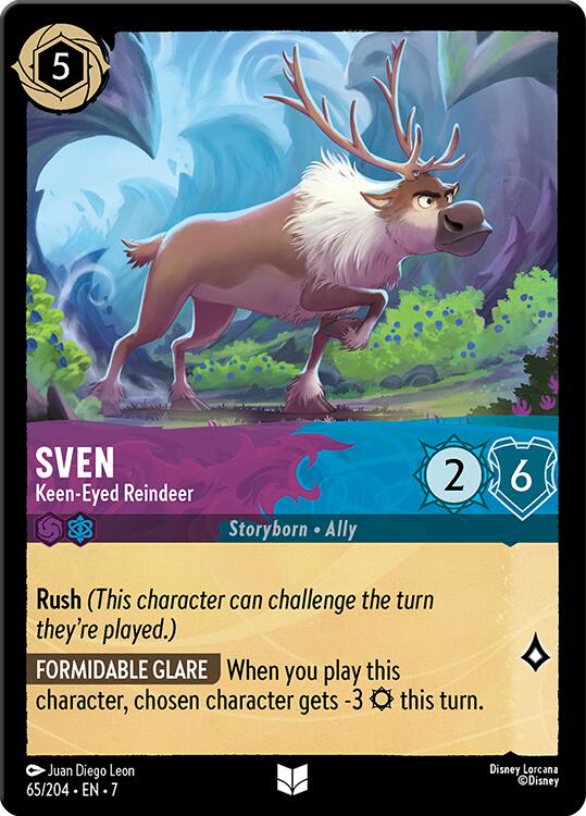Sven - Keen-Eyed Reindeer (65/204) [Archazia's Island] | Eastridge Sports Cards & Games