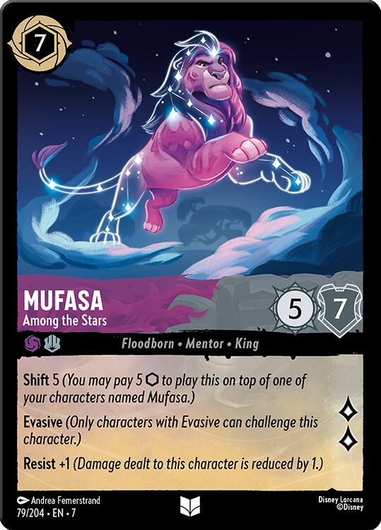 Mufasa - Among the Stars (79/204) [Archazia's Island] | Eastridge Sports Cards & Games