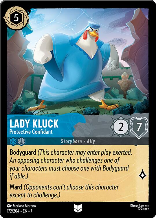 Lady Kluck - Protective Confidant (172/204) [Archazia's Island] | Eastridge Sports Cards & Games