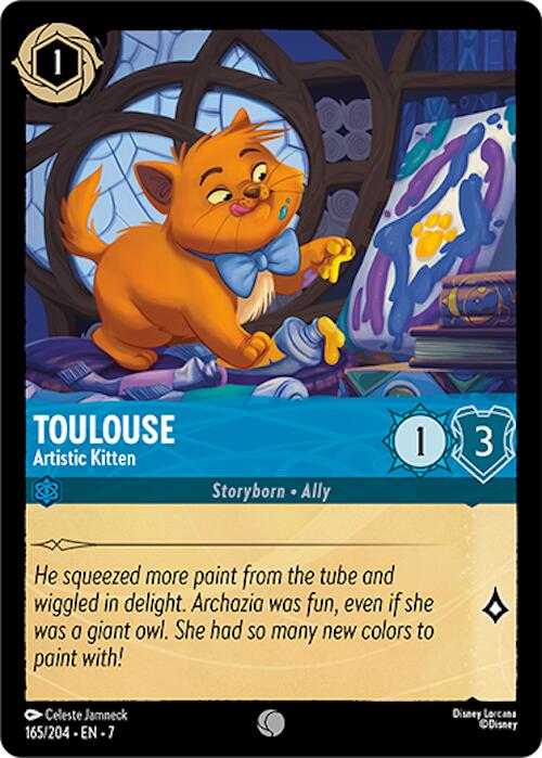 Toulouse - Artistic Kitten (165/204) [Archazia's Island] | Eastridge Sports Cards & Games
