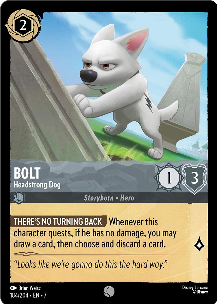 Bolt - Headstrong Dog (184/204) [Archazia's Island] | Eastridge Sports Cards & Games