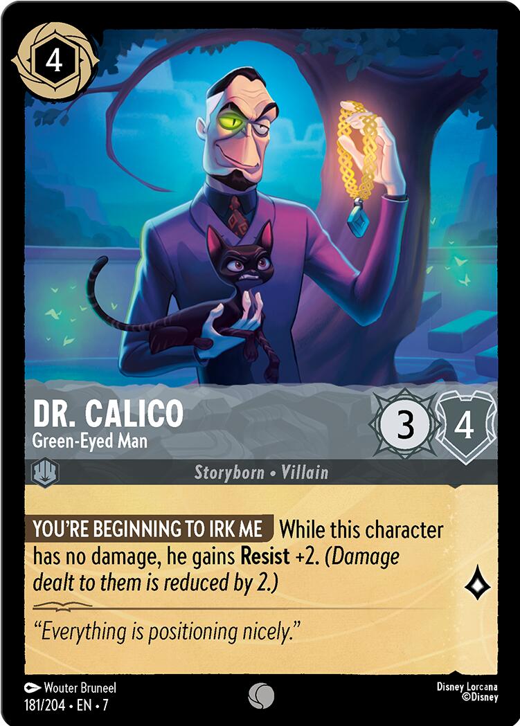 Dr. Calico - Green-Eyed Man (181/204) [Archazia's Island] | Eastridge Sports Cards & Games