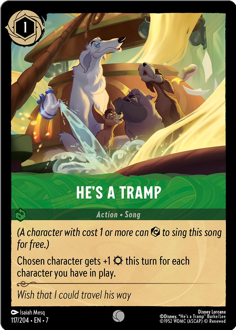 He's a Tramp (117/204) [Archazia's Island] | Eastridge Sports Cards & Games