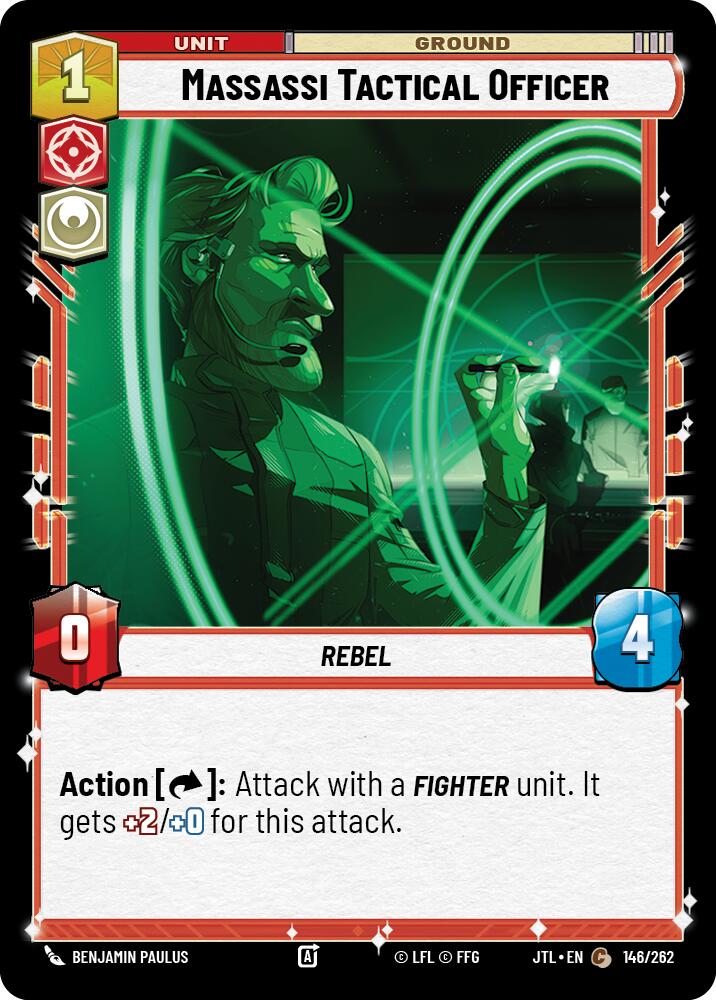 Massassi Tactical Officer (146/262) (146/257) [Jump to Lightspeed] | Eastridge Sports Cards & Games