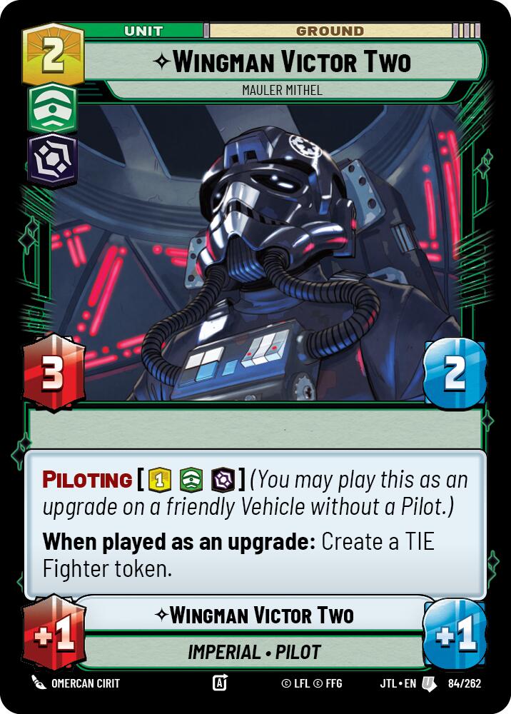 Wingman Victor Two - Mauler Mithel (084/262) (084/257) [Jump to Lightspeed] | Eastridge Sports Cards & Games