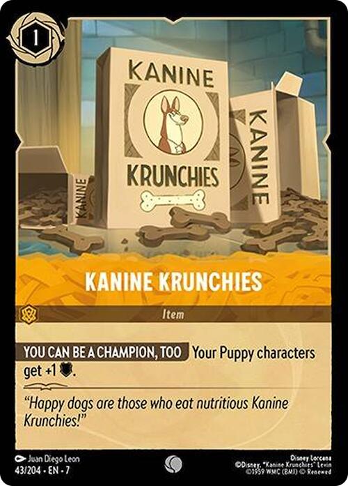 Kanine Krunchies (43/204) [Archazia's Island] | Eastridge Sports Cards & Games
