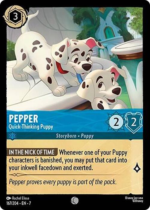 Pepper - Quick-Thinking Puppy (167/204) [Archazia's Island] | Eastridge Sports Cards & Games