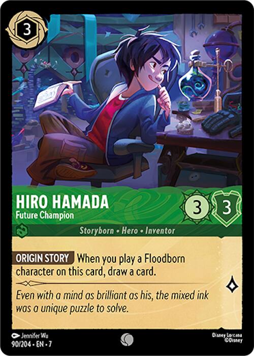 Hiro Hamada - Future Champion (90/204) [Archazia's Island] | Eastridge Sports Cards & Games