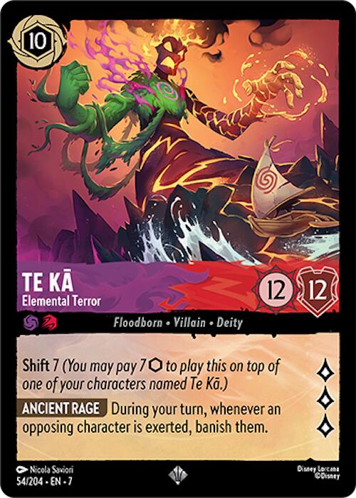 Te Ka - Elemental Terror (54/204) [Archazia's Island] | Eastridge Sports Cards & Games