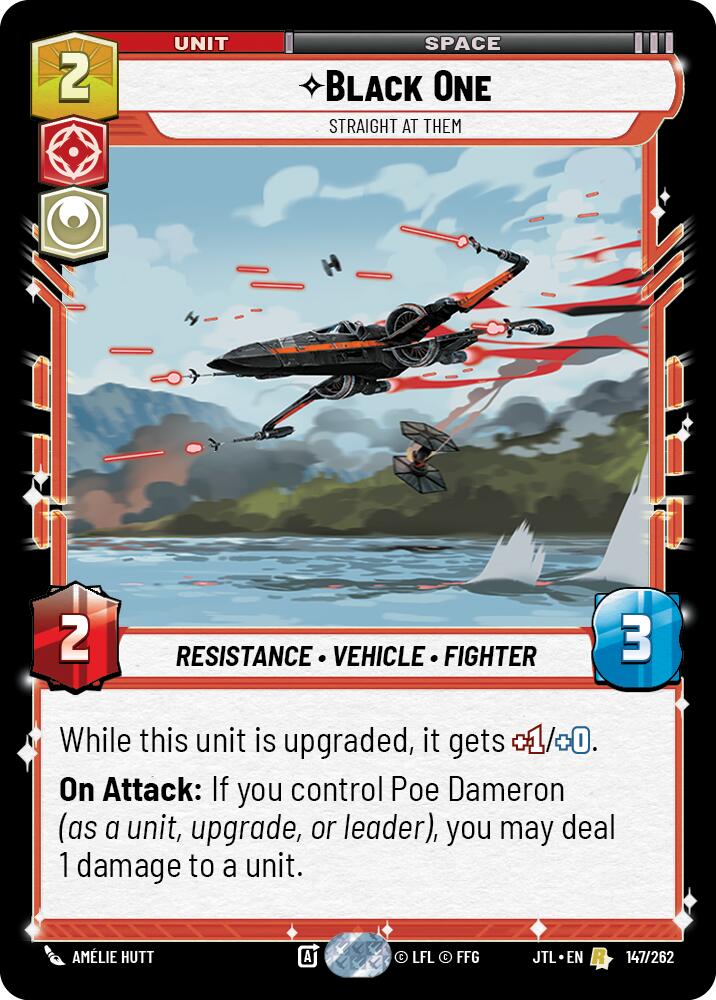 Black One - Straight At Them (147/262) (147/257) [Jump to Lightspeed] | Eastridge Sports Cards & Games