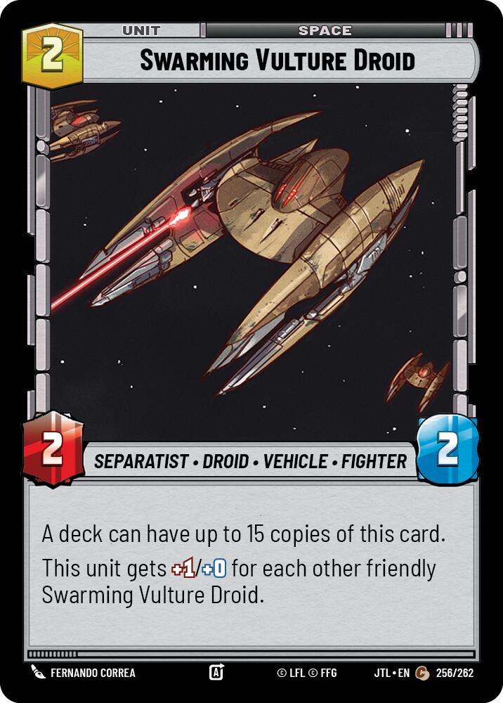 Swarming Vulture Droid (256/262) (256/257) [Jump to Lightspeed] | Eastridge Sports Cards & Games
