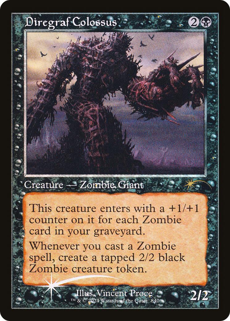 Diregraf Colossus (Retro Frame) [Secret Lair Drop Series] | Eastridge Sports Cards & Games