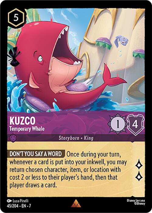 Kuzco - Temporary Whale (45/204) [Archazia's Island] | Eastridge Sports Cards & Games