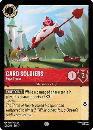 Card Soldiers - Royal Troops (129/204) [Archazia's Island] | Eastridge Sports Cards & Games