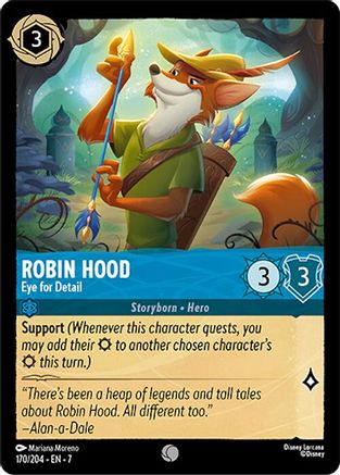 Robin Hood - Eye for Detail (170/204) [Archazia's Island] | Eastridge Sports Cards & Games