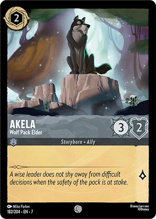 Akela - Wolf Pack Elder (182/204) [Archazia's Island] | Eastridge Sports Cards & Games