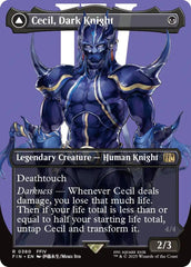 Cecil, Dark Knight // Cecil, Redeemed Paladin (Borderless) [FINAL FANTASY] | Eastridge Sports Cards & Games