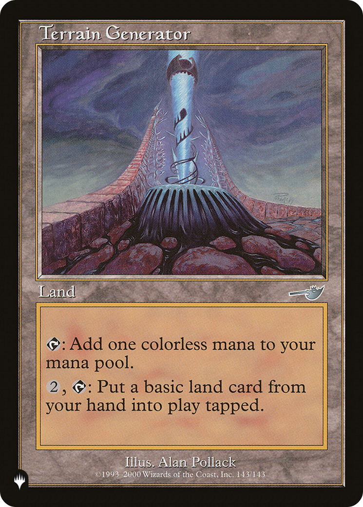 Terrain Generator [The List] | Eastridge Sports Cards & Games