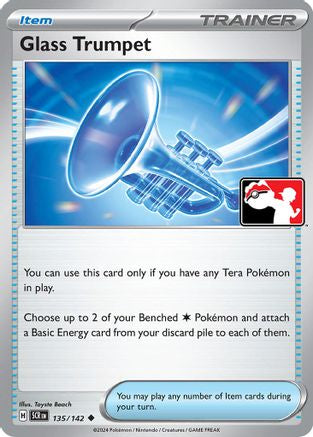 Glass Trumpet (135/142) [Prize Pack Series Six]