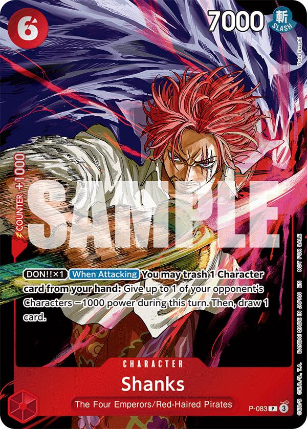 Shanks (Event Pack Vol. 6) [One Piece Promotion Cards] | Eastridge Sports Cards & Games
