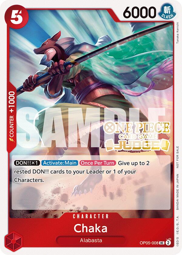 Chaka (Judge Pack Vol. 5) [One Piece Promotion Cards] | Eastridge Sports Cards & Games