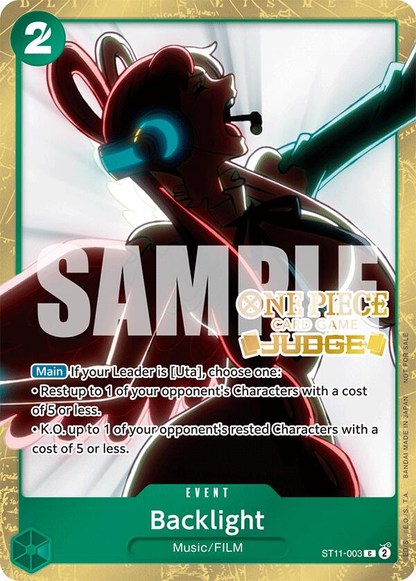Backlight (Judge Pack Vol. 5) [One Piece Promotion Cards] | Eastridge Sports Cards & Games
