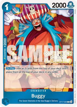 Buggy (Judge Pack Vol. 5) [One Piece Promotion Cards] | Eastridge Sports Cards & Games