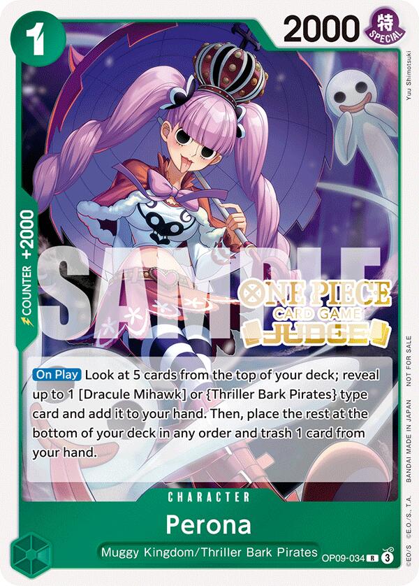 Perona (Judge Pack Vol. 5) [One Piece Promotion Cards] | Eastridge Sports Cards & Games