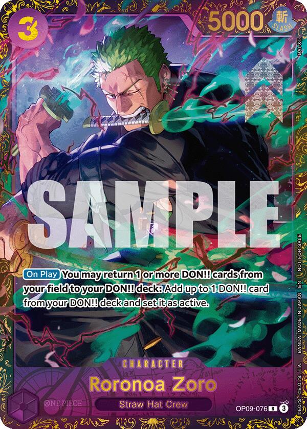 Roronoa Zoro (Championship 25-26 Regionals Season 1) [One Piece Promotion Cards] | Eastridge Sports Cards & Games